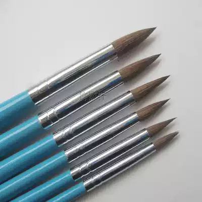 Single Wolf watercolor pen round pointed paint brush oil painting Chinese painting watercolor pen