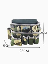 Woo Electrics Cloth Multifunction Portable Bag POCKET ZIN HANGING BAG TOOL DAYS CARPENTRY WALLPAPER NAIL PATCH POCKET REPAIR