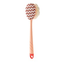 Double-sided bath brush bath brush long handle soft-bristled bath brush detachable bath artifact bath ball powerful back rub brush