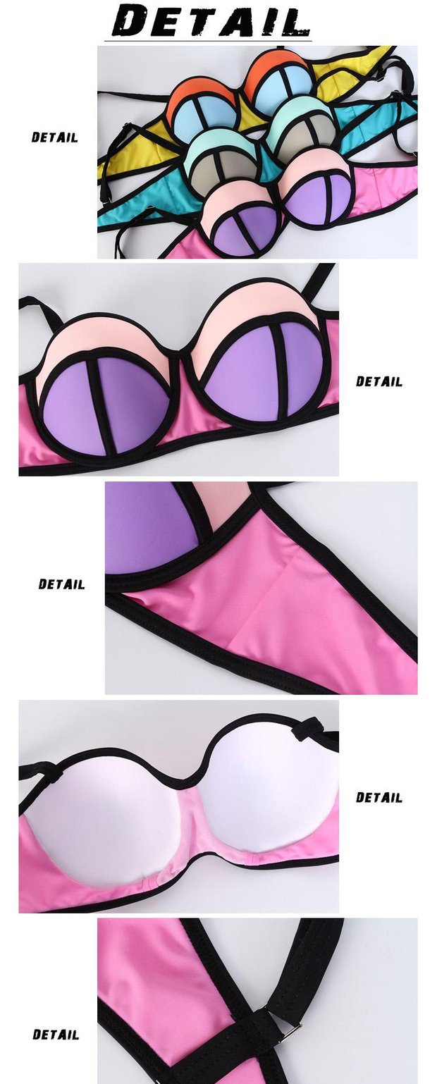 Châu Âu trạm bikini mới kích thước lớn hơn DEF cup phụ nữ mang thai Ảnh bikini xuất khẩu đặt hàng đồ bơi kích thước lớn bộ đồ bơi nữ kín đáo