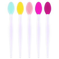 Silicone nose brush to remove blackheads acne cuticles and dead skin manual lip cleaning brush Exfoliating Brush