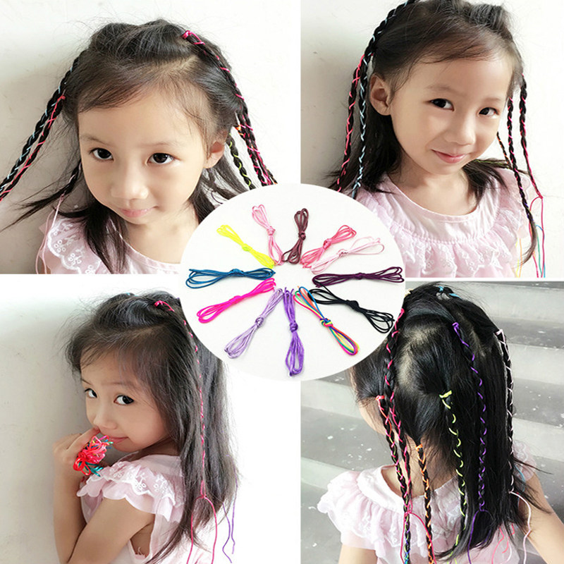 Braid Hair wraps Color Braid Hairband Ribbon Hair wraps braidng wraps