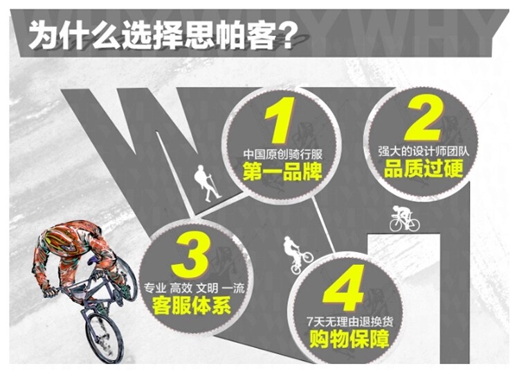 Gants de cyclisme mixte SPAKCT - Ref 2239535 Image 5