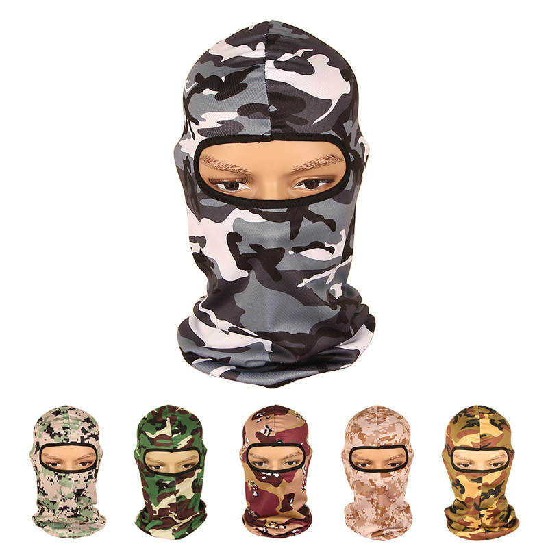 Summer Outdoor Riding Mask Mountaineering Bike Warm Surrounding Neck Headgear Locomotive Sun Protection Safety Helmet Headgear Inner Cap