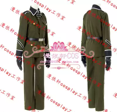Cos 特價現貨aph 黑塔利亞德國軍服送手套可定做卡丹皇面料