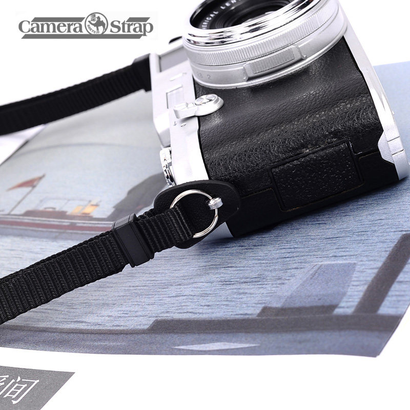 Camera shoulder strap rod ring adhesive adapter round hole adjuster for X100S digital accessories