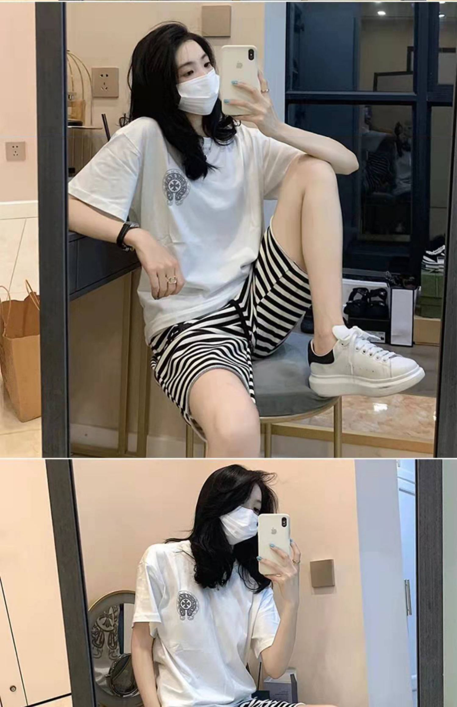 B0921 1070K ĐỒ BỘ NỮ DONREIC CẢ BỘ 2 MÓN MÙA HÈ PHONG CÁCH HÀN QUỐC THỜI TRANG NỮ G03 SẢN PHẨM MỚI