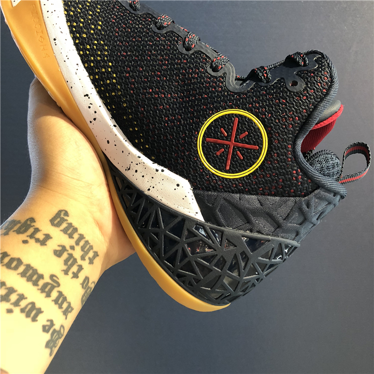 Li Ning Wade Road phân hạch 4 Khai sáng IV2018 Giày nam bóng rổ chống sốc cao mới mang giày ABAN029 giày bóng rổ nam
