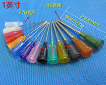 100 price plastic Steel stainless steel dispensing needle 1 inch screw dispensing machine syringe needle nozzle