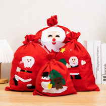 Christmas gift bag Santa gift back bag Candy Packing Bag Zig outlet Apple bag Large Number of Handbags