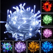 Christmas decorations Christmas tree decoration Lights Shopping Mall hotel scene decoration layout 10 meters 100 head LED flashing light