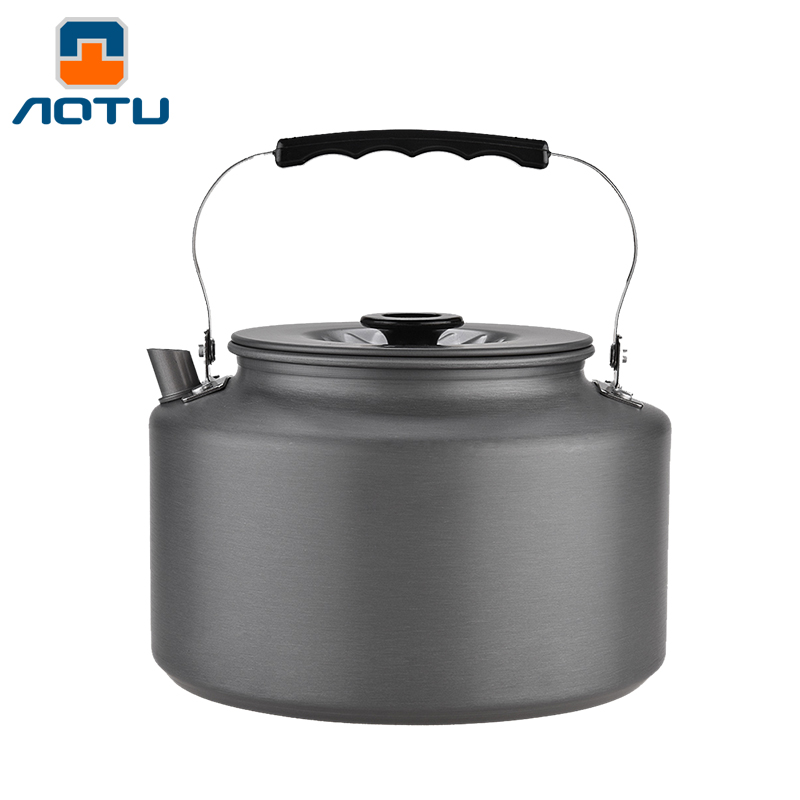 Rugged outdoor 2L camping teapot convenient to carry teapot kettle coffee maker wild camp boiling kettle AT6311-Taobao