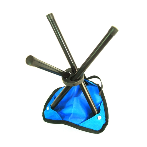 Небольшой портативный треугольный стул Трехлогнутый стул складной стул Существ