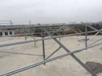 Photovoltaic bracket Full set of side pressure medium pressure base beam complete 3kw 5kw 8kw 10 15kw Accept customization