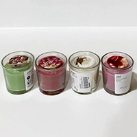 宜家 Приобретение домашнего аромата Sienli Aragrance Candle and Glass Cup Cup Cup Cup множественное аромат 7,5 см.
