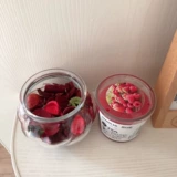 宜家 Приобретение домашнего аромата Sienli Aragrance Candle and Glass Cup Cup Cup Cup множественное аромат 7,5 см.