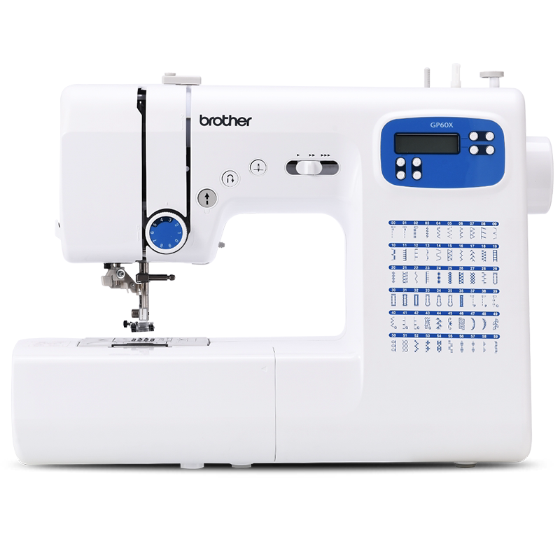 Brother GP60X家用电子缝纫机全自动锁边台式缝纫机原装进口兄弟工业