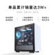 Minglongtang i512400F/GTX1650/1660S/RTX3060/4060/4060Ti ຄອມພິວເຕີຕັ້ງໂຕະເຄື່ອງປະກອບເຄື່ອງ DIY e-sports ເກມເຕັມຫ້ອງການເຈົ້າພາບ