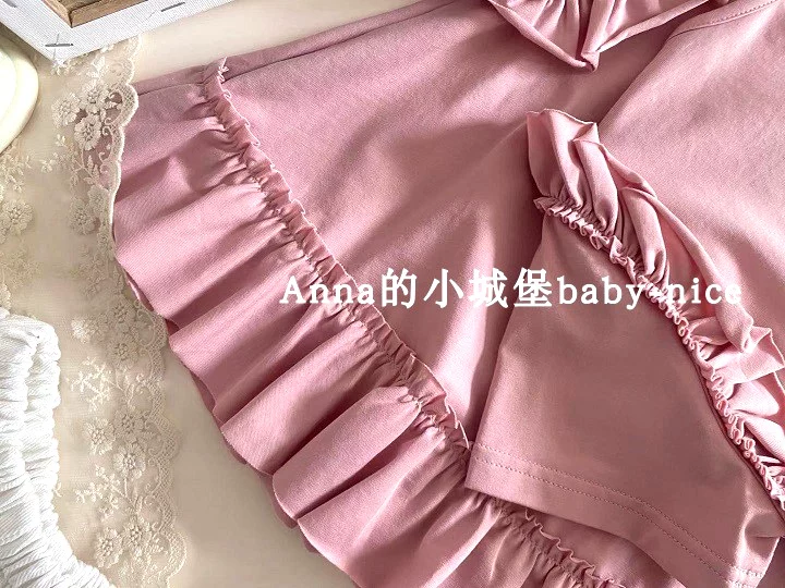Летняя детская одежда, кукла-кукла, футболка с круглым воротом, с коротким рукавом, корейский стиль