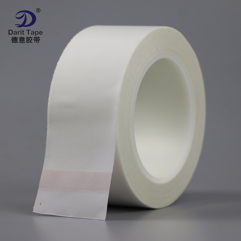 High temperature resistant 260 ° C white glass cloth adhesive tape H Grade heat resistant insulating sandblasting adhesive tape white acid-resistant