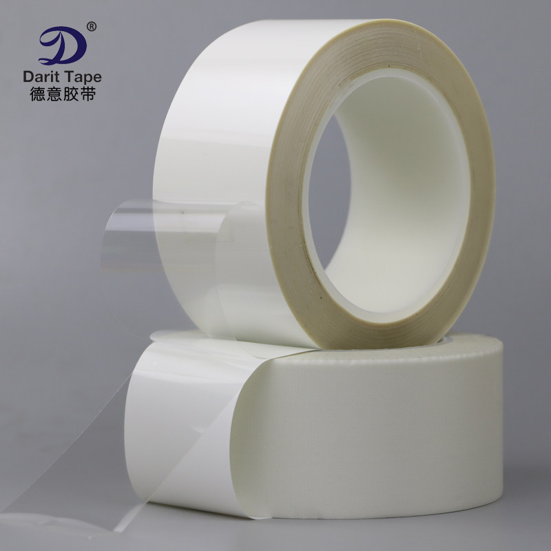 Triple layer ultra-transparent PET double-sided adhesive with full-through glass anti-tear double-sided adhesive tape screen mirror back glue