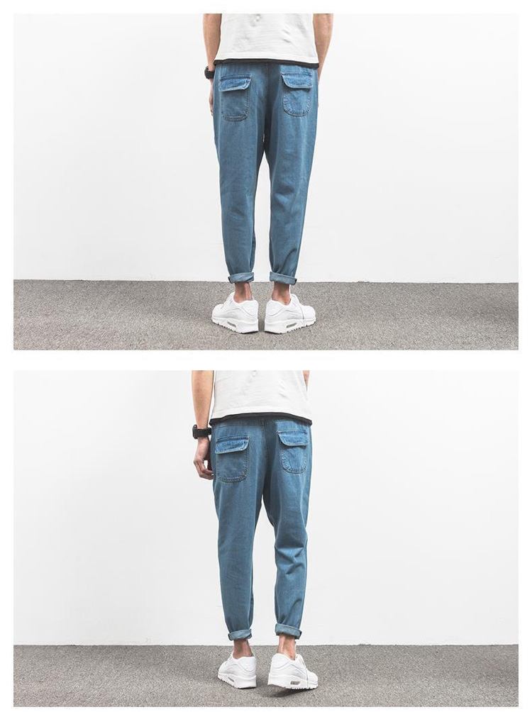 Jeans pour adolescent Sarouel en coton pour été - Ref 1460870 Image 16