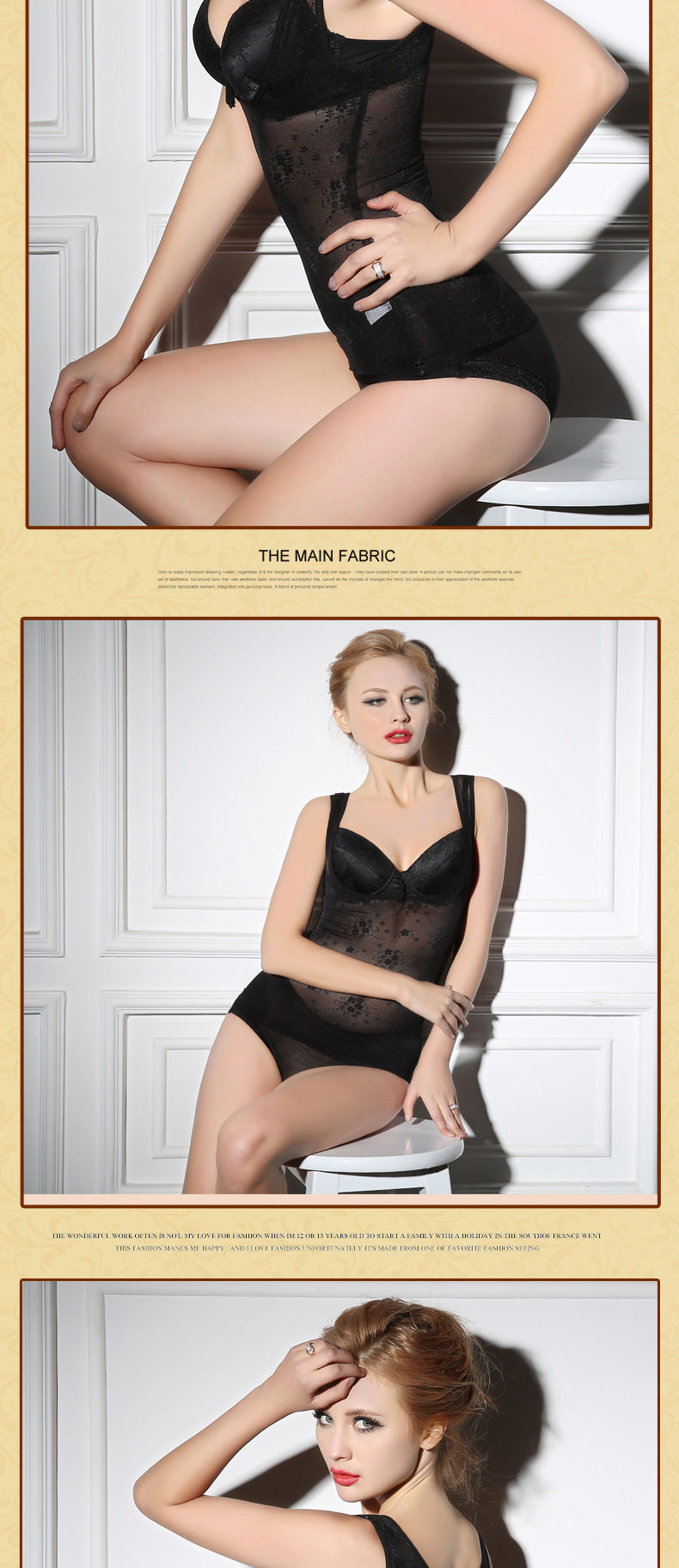 Body sexy en nylon - Ref 649485 Image 15