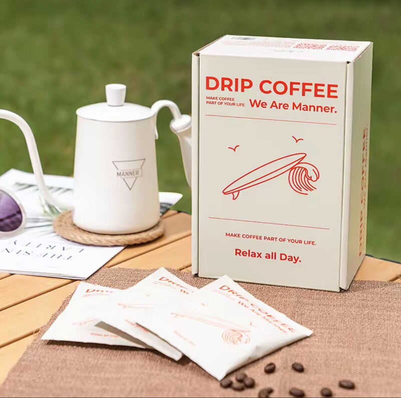 Manner Drip Coffee 10g*20 Packets, Same as on Douyin, Official Authentic Product