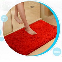 Chenille mat into the foyer home bedroom home bathroom water suction dust non-slip machine washable floor mat
