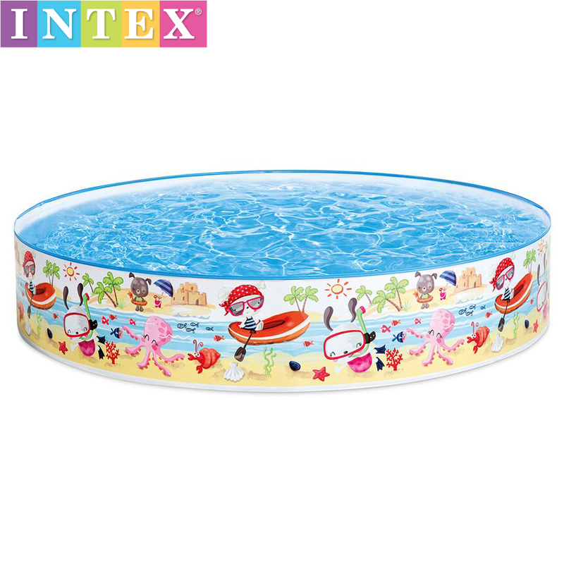 INTEX Hard Adhesive Pool Fishing Pool Fishing Pool Fishing Pool Fishing Pool Down Lily Pool No need to inflate and thicken