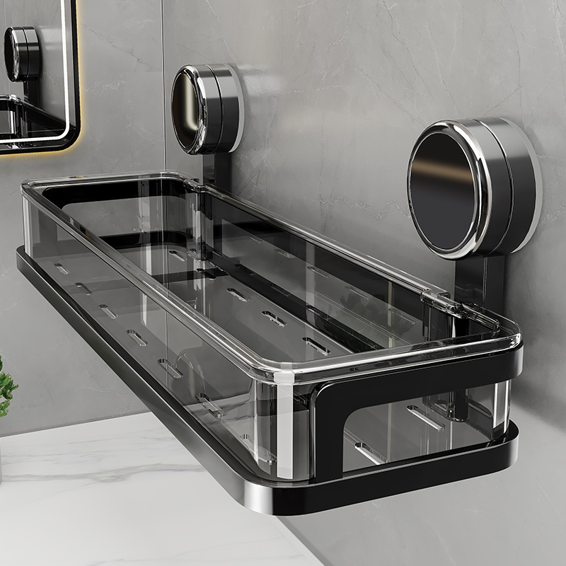 吸盤ラック バスルーム パンチフリー バスルーム 洗面台オーガナイザー トイレ トイレ 三角形 収納ラック