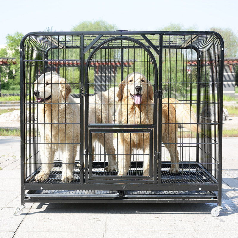 Dog cage Large dog medium-sized golden retriever Labrador dog cage medium-sized dog pet dog cage bold cage indoor