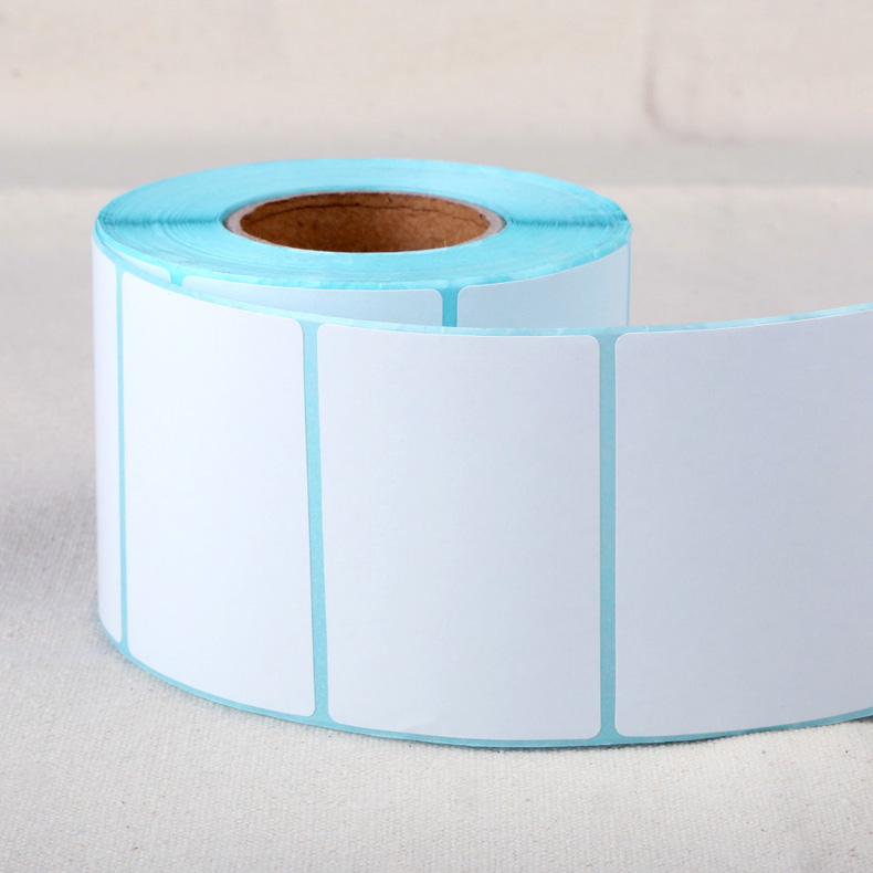 Blank thermal paper self - adhesive delivery logistics face single outer box label paper 100*70