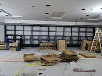 Jinyang brand assembled TV wall cabinet splicing screen installation bracket Floor-to-ceiling screen wall cabinet Commercial display cabinet