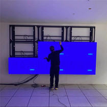 Jinyang brand splicing screen hydraulic front maintenance bracket 43 inch 46 inch 49 inch 55 inch vertical screen assembly wall mount