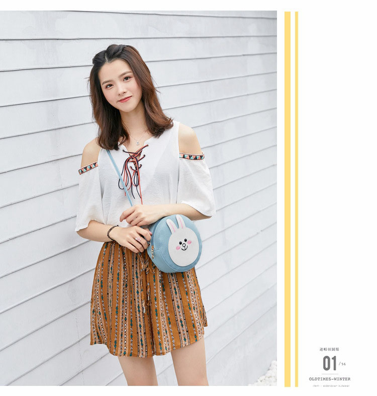 Túi đeo vai nữ Túi đeo chéo nhỏ phiên bản Hàn Quốc mới 2018 giản dị dễ thương dễ thương tròn đổi túi điện thoại di động túi xách cầm tay nữ