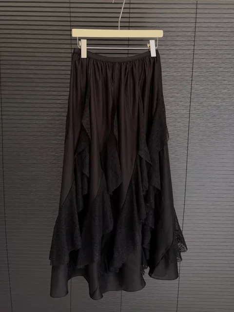 Cangmei Women's Clothing - Petal Elastic Waist Skirt (It's Recommended to Order a Size Smaller!)