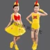 Trẻ em Animal Chick Performance Trang phục Hen Big Dick Trang phục Gà vàng Mùa xuân Trang phục biểu diễn Trang phục sân khấu dành cho người lớn