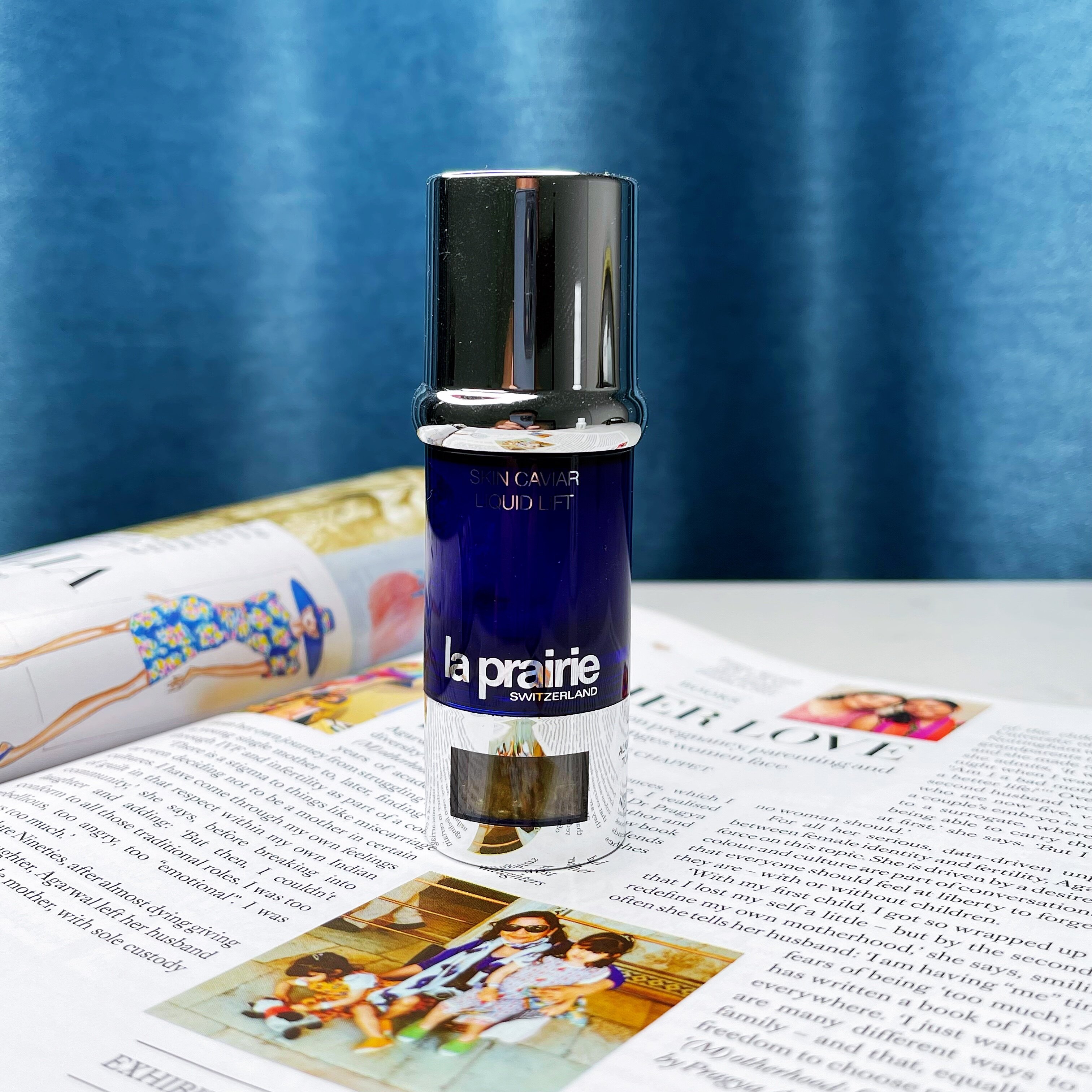 La Prairie Leperne Ilei Cavile Caviar Essence Tight Face of Anti Gravity Essence Trial Bag 7ml