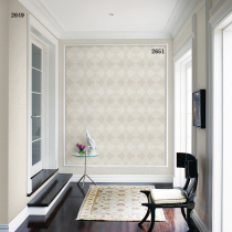 Spot Korea AV wallpaper scrub wallpaper European beige Diamond big flower warm bedroom background wall AB version