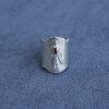 SALE E PEPE Pepper and Salt Sterling Silver Birdman Ring