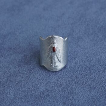 Sale e pepe pepper and salt sterling silver birdman ring