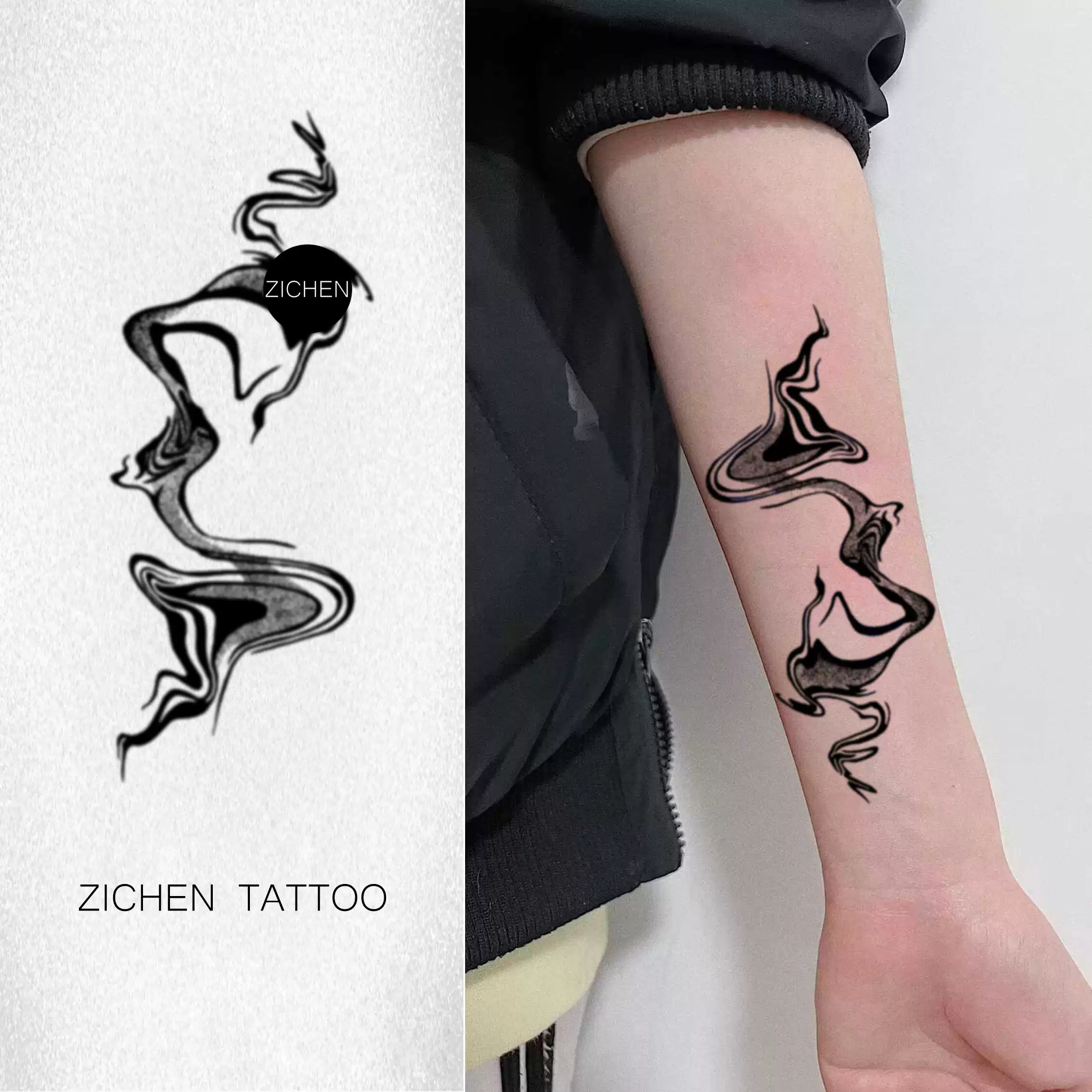 紅色彼岸花刺青：彰化專業女刺青師的設計, image size:2268x2268