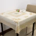 Không thấm nước vải bảng vườn bảng vuông vuông nhựa dùng một lần trang bị vũ khí dầu trạm mạt chược bàn khăn trải bàn vuông treo lên - Khăn trải bàn khăn trải bàn chống thấm nước Khăn trải bàn
