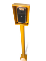 Parking lot walkie-talkie unmanned self-service payment car wash intercom one-key help alarm walkie-talkie