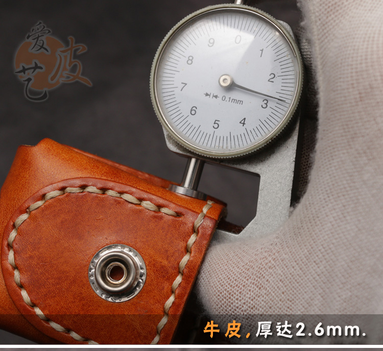 Túi xách nhẹ hơn làm bằng tay retro túi nhỏ da ZIPPO nhẹ hơn túi lửa máy da dầu hỏa nhẹ hơn - Túi 	túi đeo hông tập thể dục	