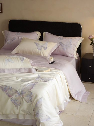 Комплект, простыня, пододеяльник, покрывало, 4 предмета, 1.8м