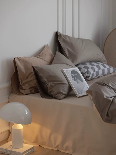 Хлопковый комплект, простыня, пододеяльник, 4 предмета, легкий роскошный стиль, постельные принадлежности