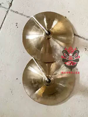 Value-added popular pure gong cymbals and hi-hats Percussion instruments Lion dance dragon lion dance performance props dragon and lion hi-hats manufacturers