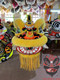 Super Value and Popular Foshan Lion Head and Crane Costume Wool Dragon and Lion Dance Foshan Lion Dance Performance Props Southern Lion Drum Manufacturer